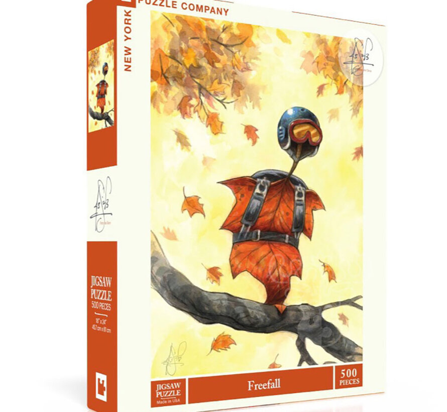 New York Puzzle Co. Peter de Sève: Freefall Puzzle 500pcs