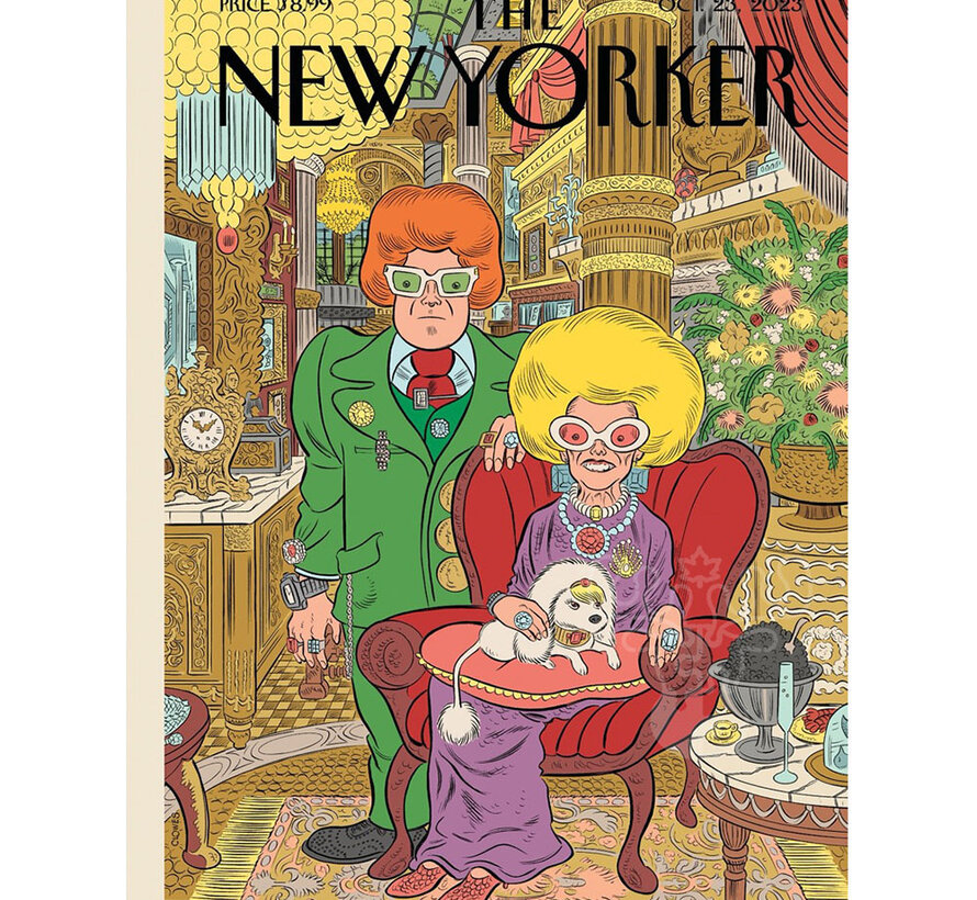 New York Puzzle Co. The New Yorker: Quiet Luxury Puzzle 1000pcs