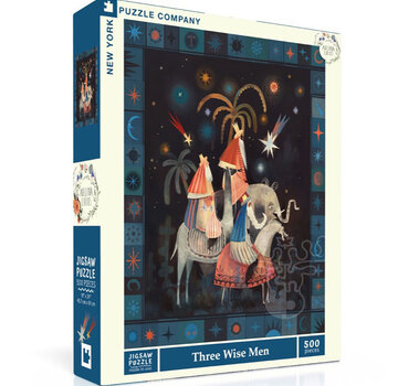 New York Puzzle Company New York Puzzle Co. Adelina Lirius: Three Wise Men Puzzle 500pcs