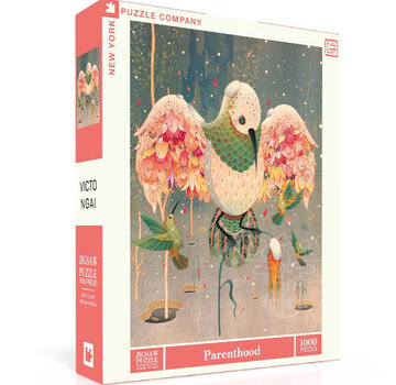 New York Puzzle Company New York Puzzle Co. Victo Ngai: Parenthood Puzzle 1000pcs