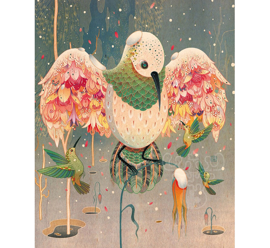 New York Puzzle Co. Victo Ngai: Parenthood Puzzle 1000pcs