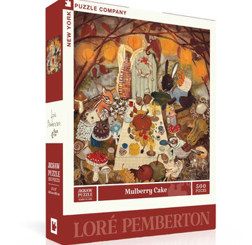 New York Puzzle Company New York Puzzle Co. Loré Pemberton: Mulberry Cake Puzzle 500pcs