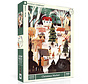 New York Puzzle Co. Adelina Lirius: Christmas Market 1000pcs