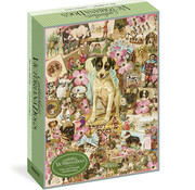 Workman Publishing FINAL SALE Workman Cynthia Harts Victoriana Dogs: Fido and Friends Puzzle 1000pcs