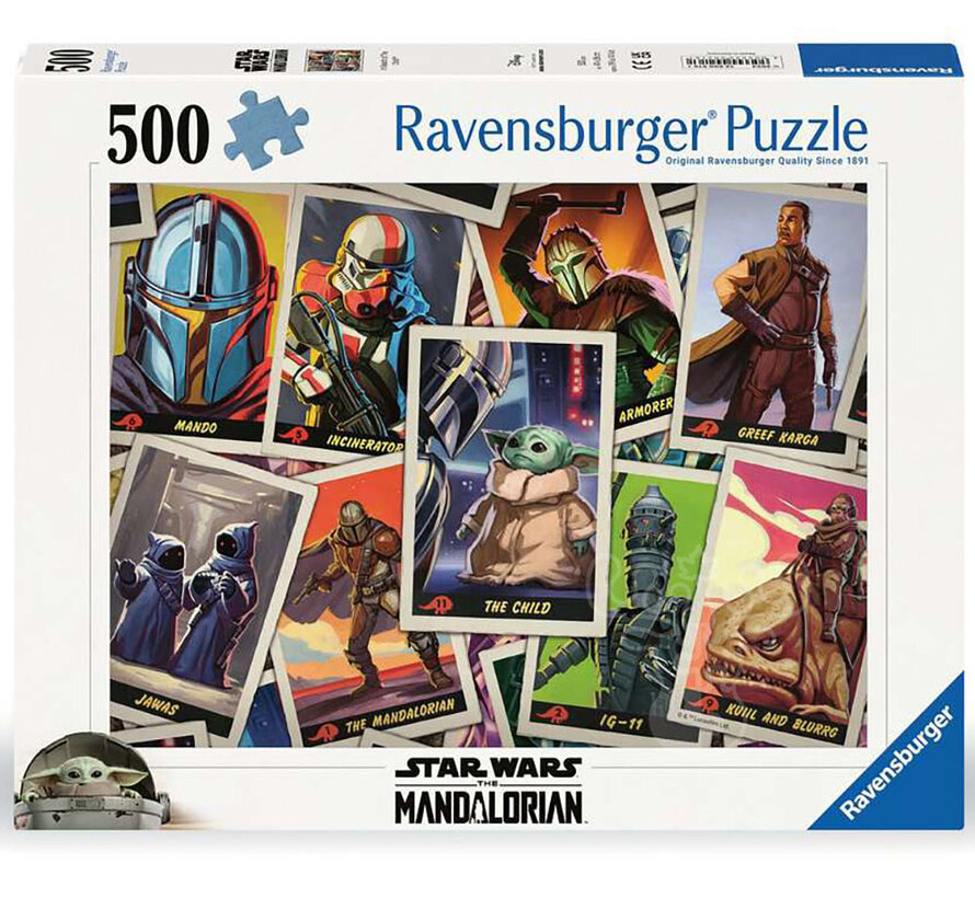 Ravensburger Star Wars The Mandalorian: In Search of the Child Puzzle 500pcs