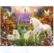 SunsOut SunsOut Castle Unicorns Puzzle 1000pcs