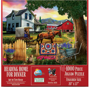 SunsOut FINAL SALE SunsOut Heading Home for Dinner Puzzle 1000pcs
