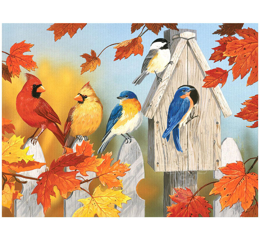 SunsOut Fall Gathering Puzzle 300pcs