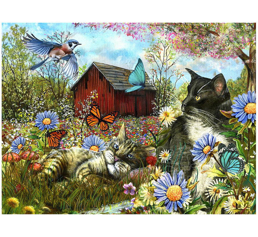 SunsOut Out in the Field Puzzle 300pcs
