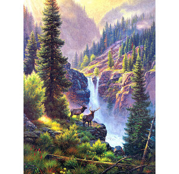 SunsOut FINAL SALE SunsOut Rivals in the Mist Puzzle 1000pcs