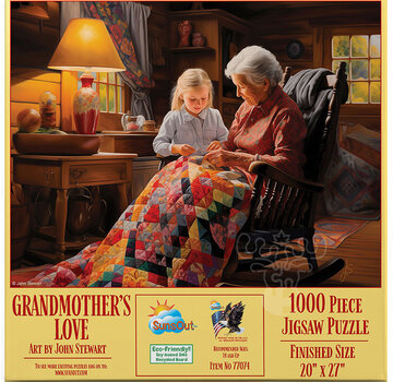 SunsOut SunsOut Grandmother's Love Puzzle 1000pcs