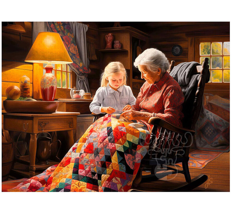 SunsOut Grandmother's Love Puzzle 1000pcs