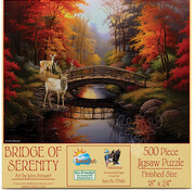 SunsOut FINAL SALE SunsOut Bridge of Serenity Puzzle 500pcs