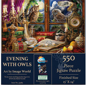 SunsOut SunsOut Evening with Owls Puzzle 550pcs