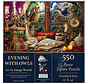 SunsOut Evening with Owls Puzzle 550pcs