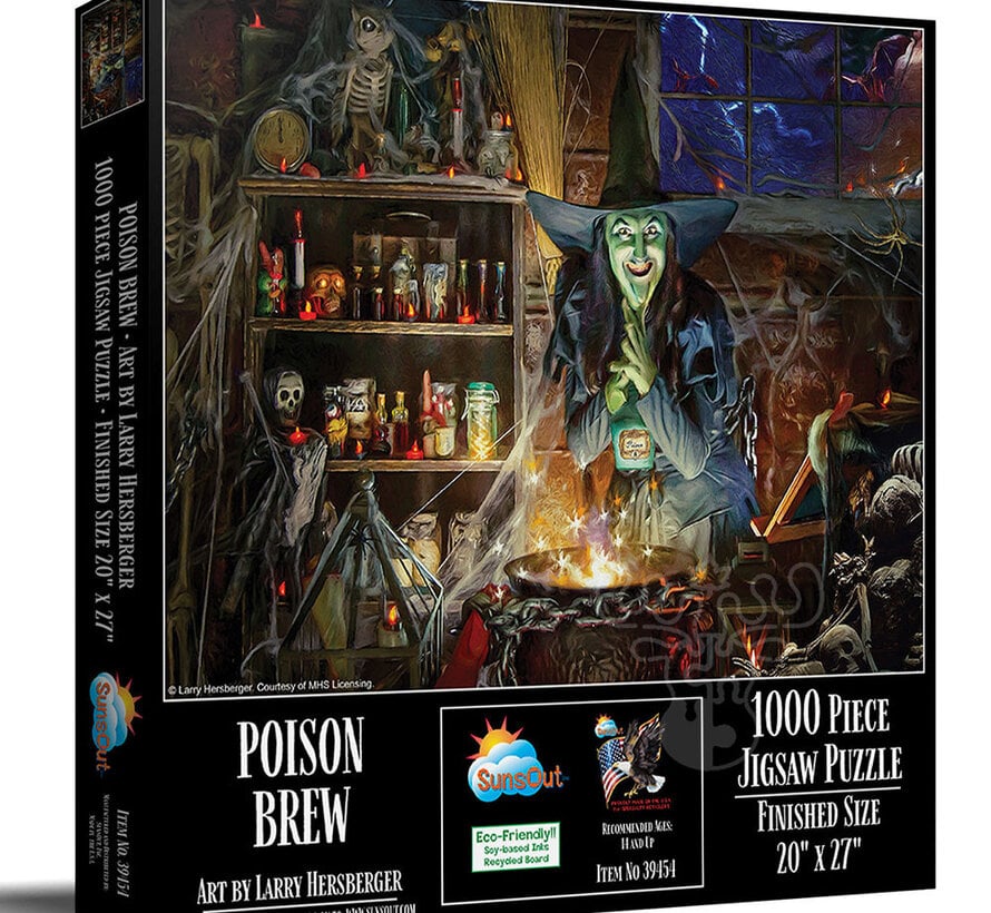 SunsOut Poison Brew Puzzle 1000pcs