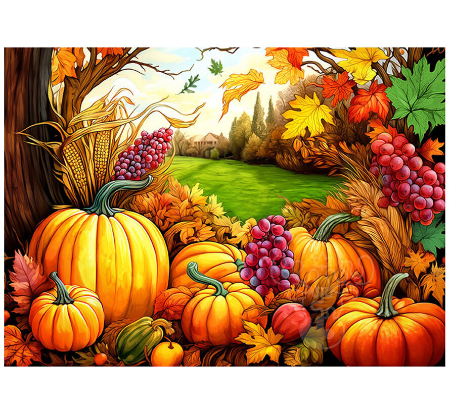 Springbok Fall Harvest Puzzle 500pcs LIMITED RELEASE