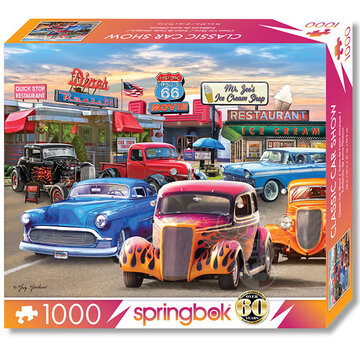 Springbok Springbok Classic Car Show Puzzle 1000pcs