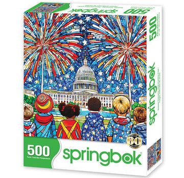 Springbok Springbok Summer Fireworks Puzzle 500pcs LIMITED RELEASE