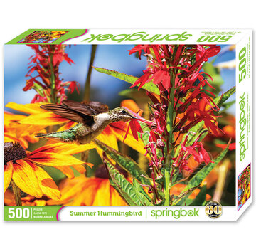 Springbok Springbok Summer Hummingbird Puzzle 500pcs RETIRED