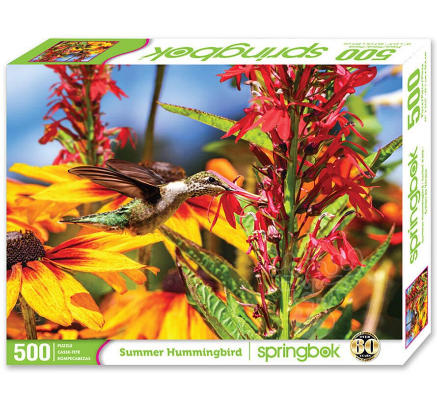 Springbok Summer Hummingbird Puzzle 500pcs RETIRED
