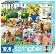 Springbok Springbok Playful Pups on Parade Puzzle 1000pcs