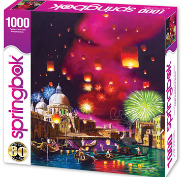Springbok Springbok Venice Fireworks Puzzle 1000pcs LIMITED RELEASE RETIRED