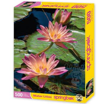 Springbok Springbok Water Lilies Puzzle 500pcs