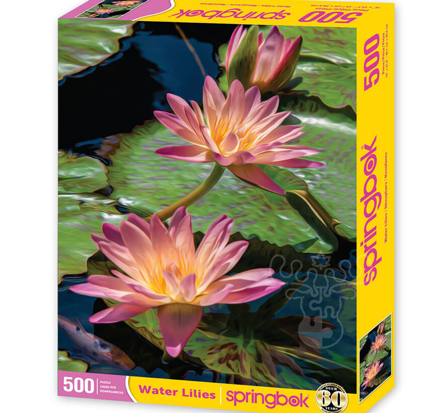 Springbok Water Lilies Puzzle 500pcs