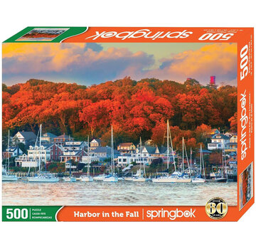 Springbok Springbok Harbor in the Fall Puzzle 500pcs RETIRED
