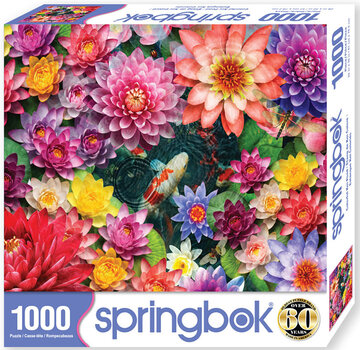 Springbok Springbok Colorful Koi Pond Puzzle 1000pcs