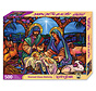 Springbok Stained Glass Nativity Puzzle 500pcs