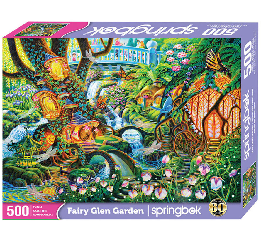 Springbok Fairy Glen Garden Puzzle 500pcs