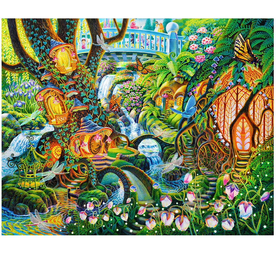 Springbok Fairy Glen Garden Puzzle 500pcs