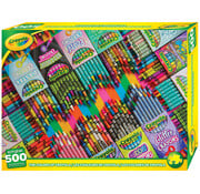 Springbok Springbok The Colors of Crayola Shop Puzzle 500pcs