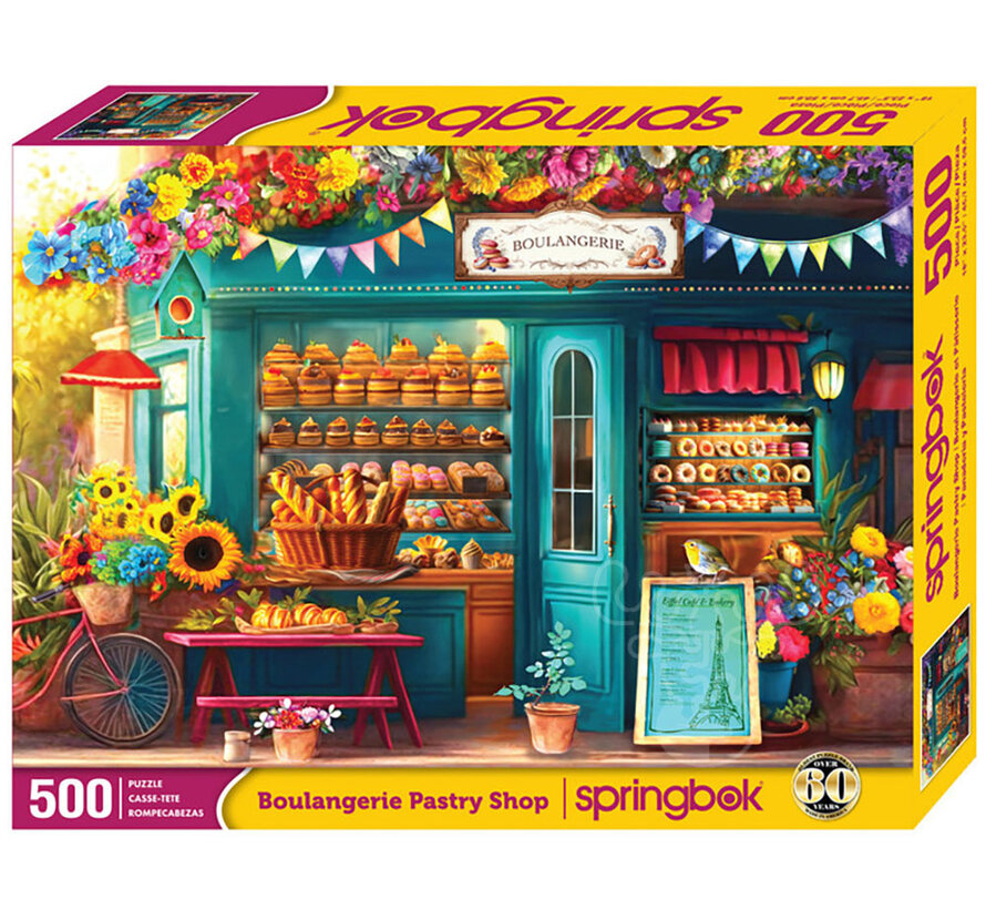 Springbok Boulangerie Pastry Shop Puzzle 500pcs