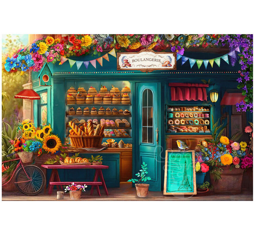 Springbok Boulangerie Pastry Shop Puzzle 500pcs
