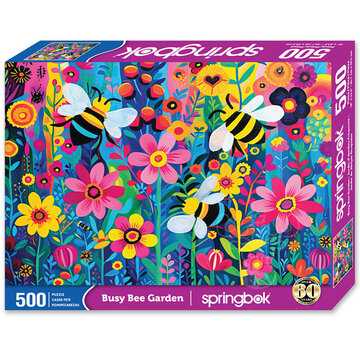 Springbok Springbok Busy Bee Garden Puzzle 500pcs LIMITED RELEASE