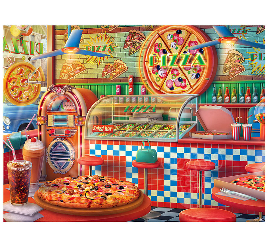 Springbok The Pizza Shop Puzzle 1000pcs