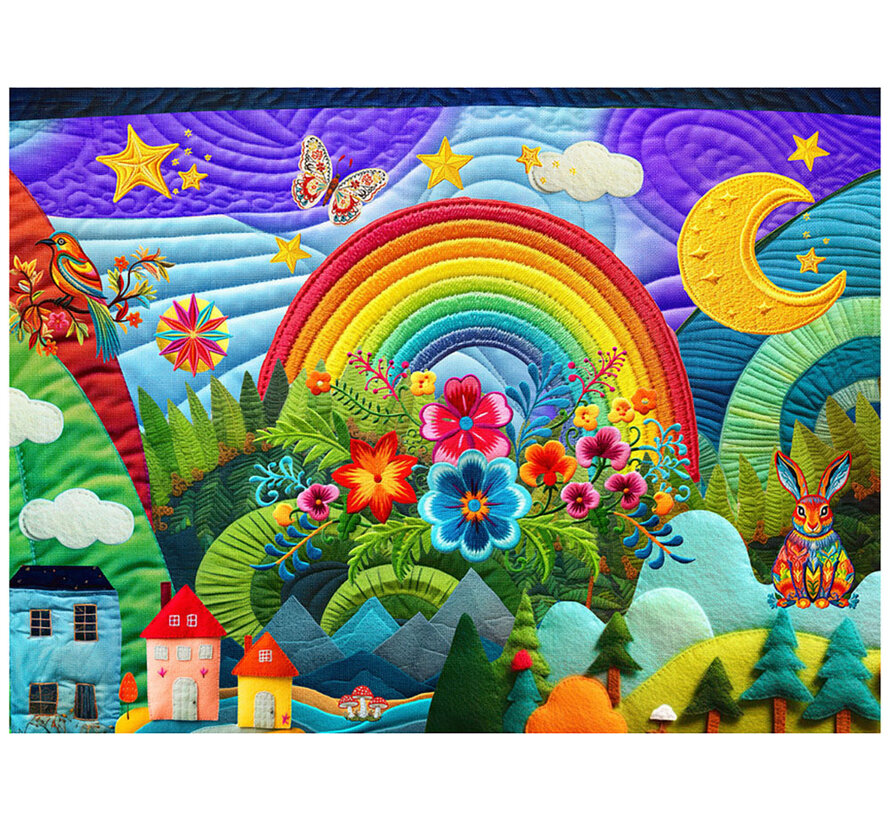 Springbok Summer Adventure Quilt Puzzle 1000pcs LIMITED RELEASE