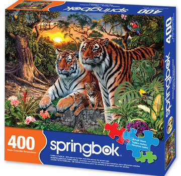 Springbok Springbok Hidden Tigers Puzzle 400pcs