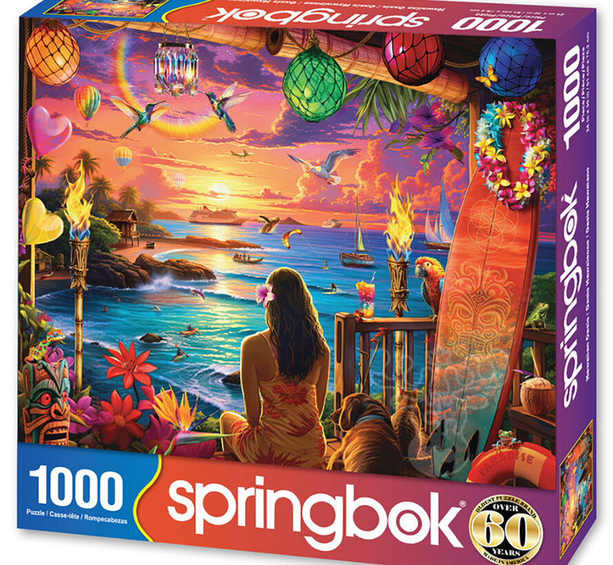 Springbok Hawaiian Oasis Puzzle 1000pcs