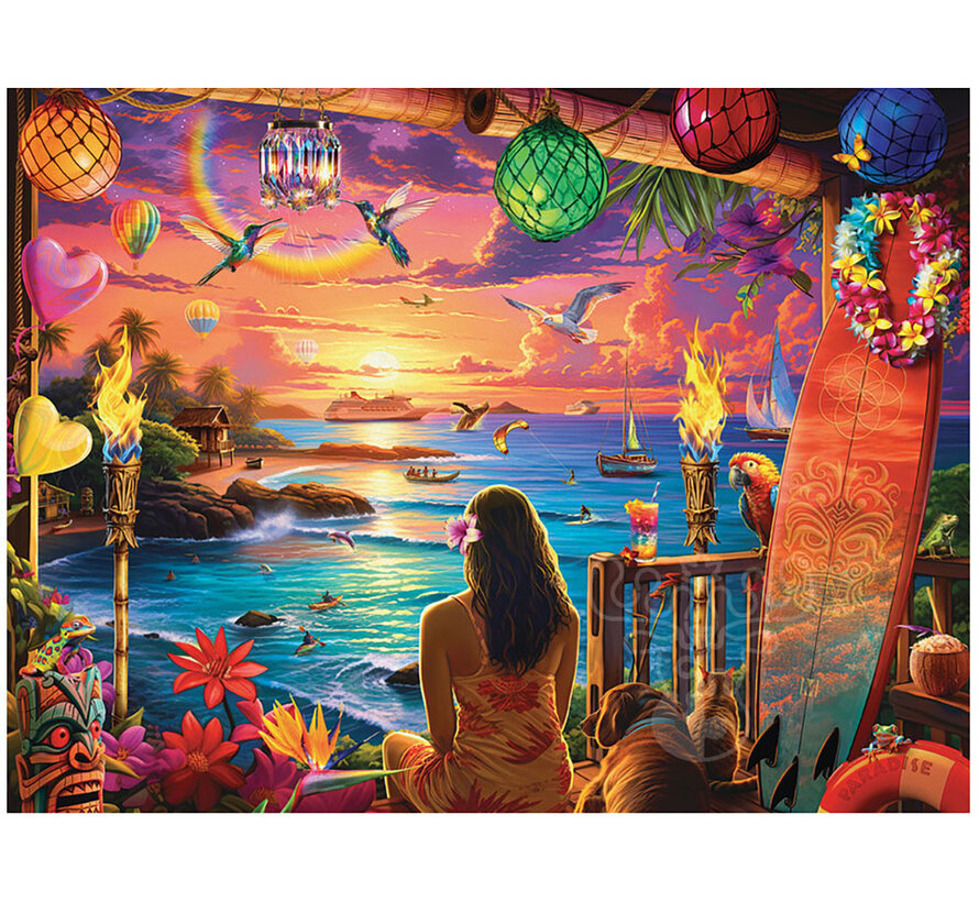 Springbok Hawaiian Oasis Puzzle 1000pcs