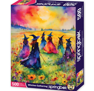 Springbok Springbok Witches Gathering Puzzle 500pcs LIMITED RELEASE