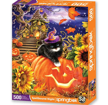 Springbok Springbok Spellbound Night Puzzle 500pcs