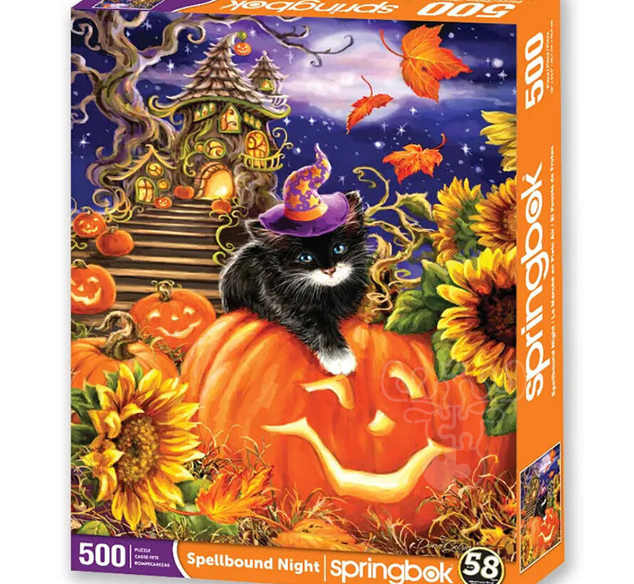Springbok Spellbound Night Puzzle 500pcs