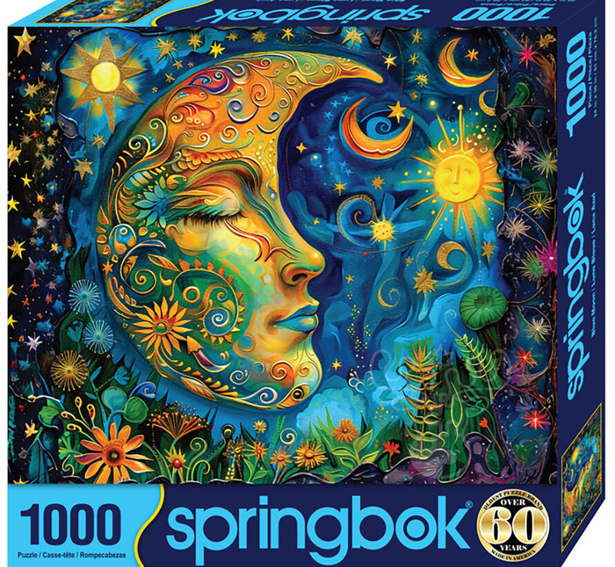 Springbok Blue Moon Puzzle 1000pcs Limited Release