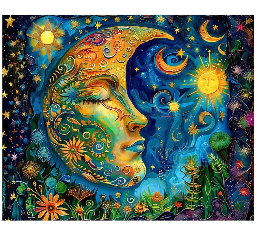 Springbok Blue Moon Puzzle 1000pcs Limited Release