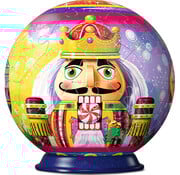 Ravensburger Ravensburger 3D Holiday Nutcracker Ball Puzzle 12pcs -Red Crown