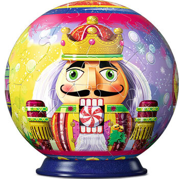 Ravensburger Ravensburger 3D Holiday Nutcracker Ball Puzzle 12pcs -Red Crown